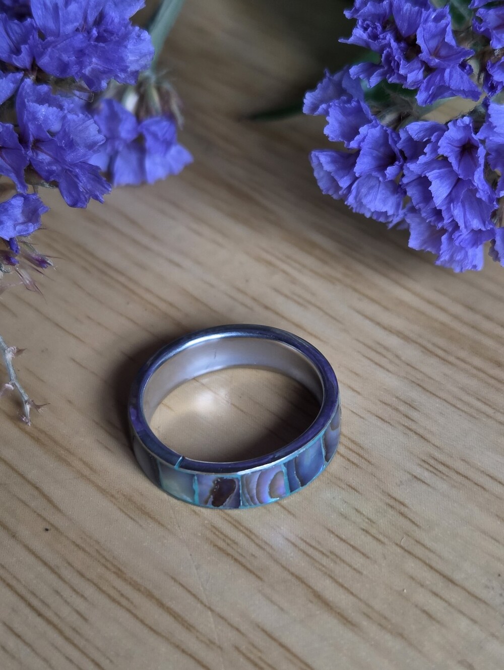 Cloisonne Ring/ Band. Unisrx. Size 7.5